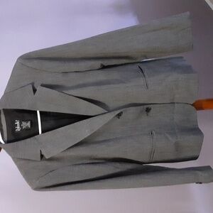 Rafaella Ladies gray suit blazer (jacket) size 10.